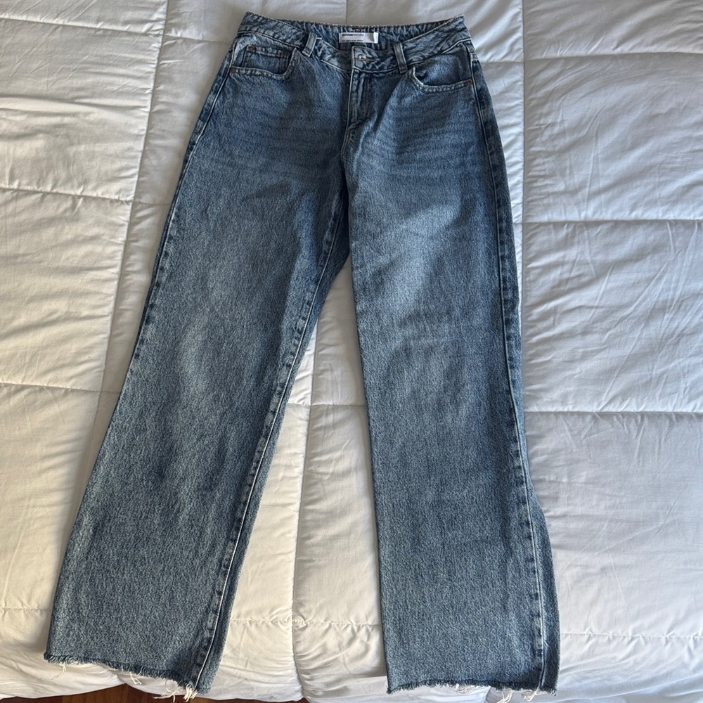 Classic Blue Straight Leg Jeans